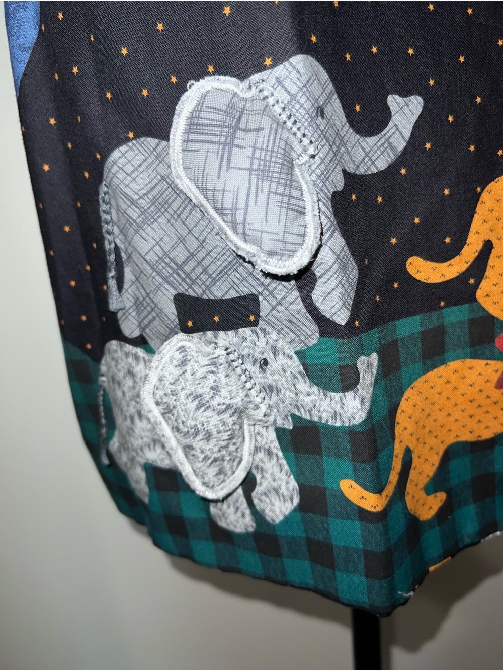 Handmade Noah’s Ark Storytelling Vest Animals 3D Details Teacher Art to Wear - Picture 4 of 11